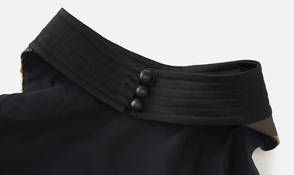 ZHUCHONGYUN draped tassel jacquard sleeveless halter neck suspender top-MAOTOME.