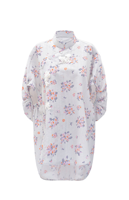 M essential Mackay designer Zen linen layered lace elasticated waist loose trousers - ZING.