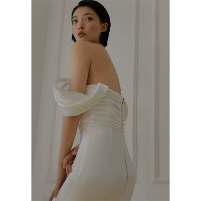 GOUDIN female elegant evening light luxury dress-KILO.