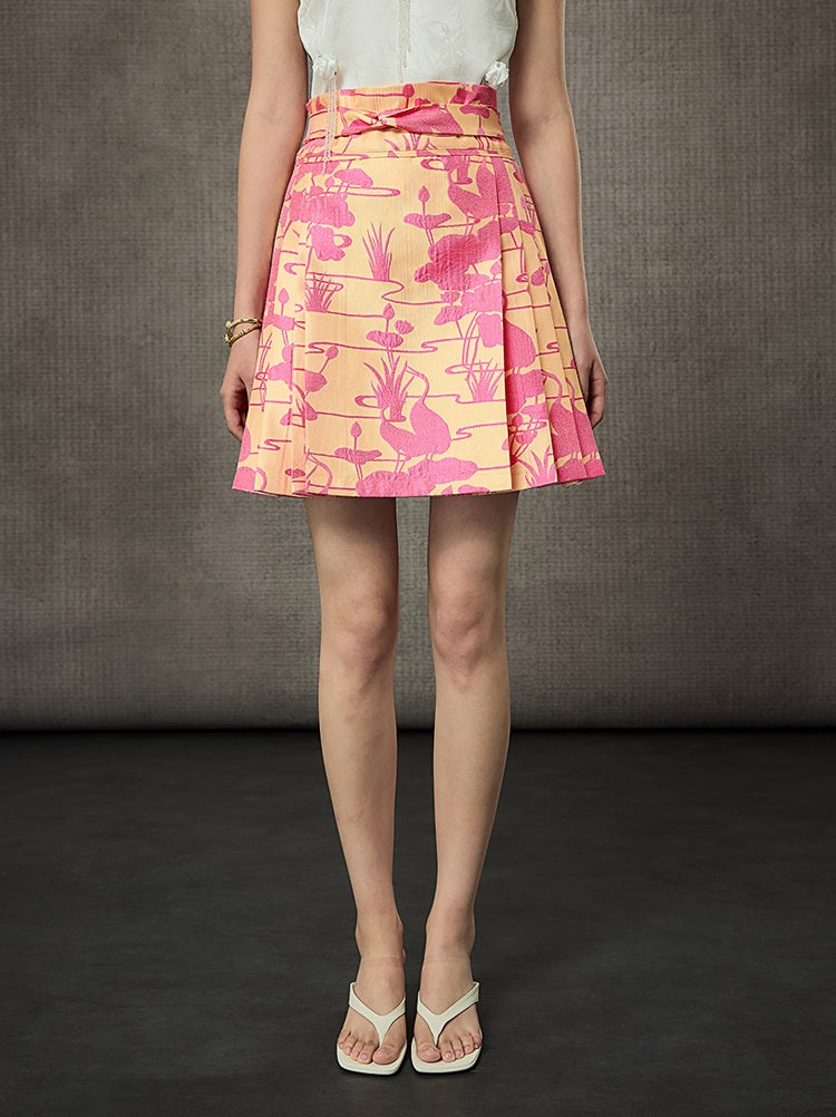 HECO Short Pleated Summer Skirt - ROWAN.