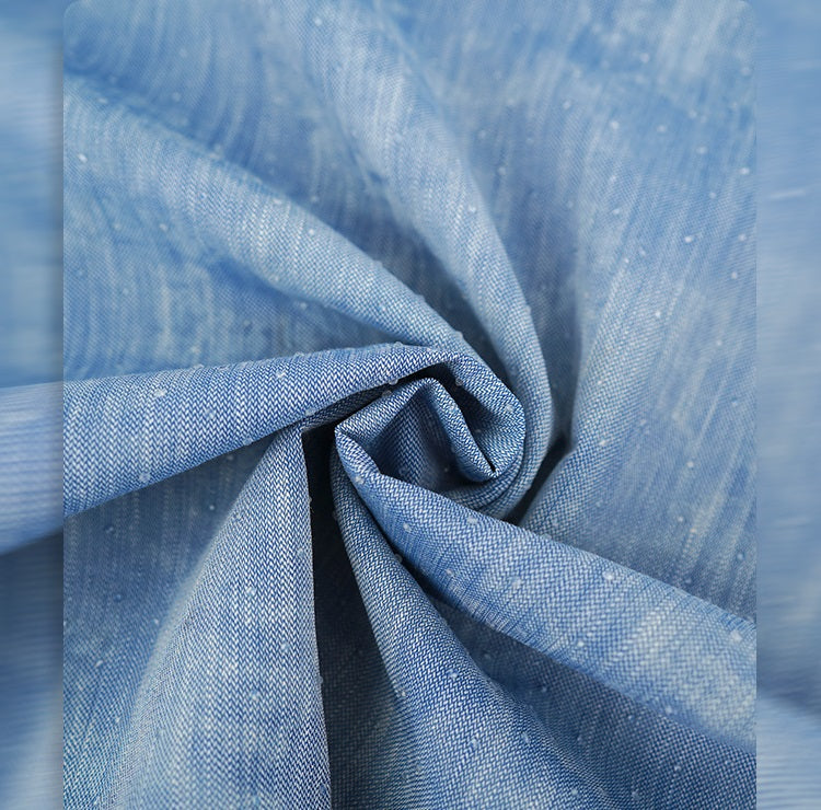 HECO Chinese Old Money Linen Bootcut Slacks Slim Wide-leg Pants - GLADE.