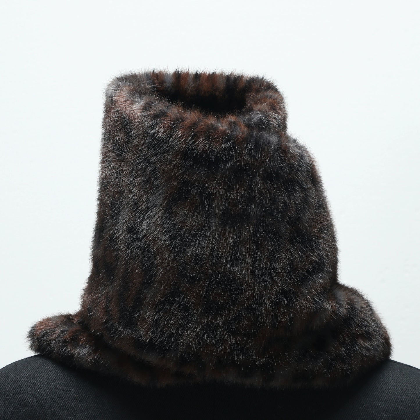 WANGXO | Detachable Leopard Sleeves Ruffle Hem Jacket & Flower Bud Skirt Set-NOYA.