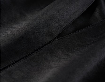 COMME MOI  women's cape shirred drape chic top - HANNAH.