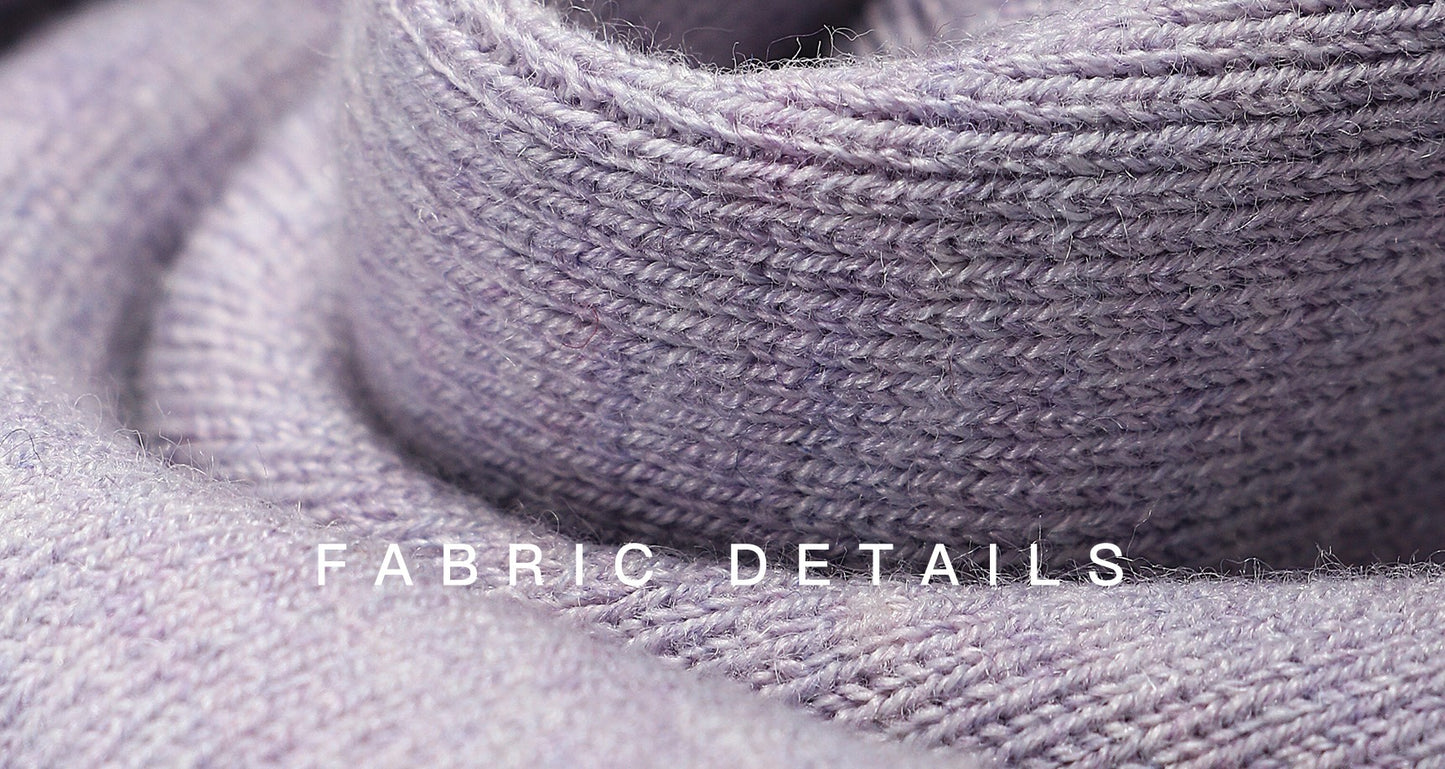 WANGXO | Merino Wool Knit with Panelled Eyelash Lace Slim Dress -NÉRO.