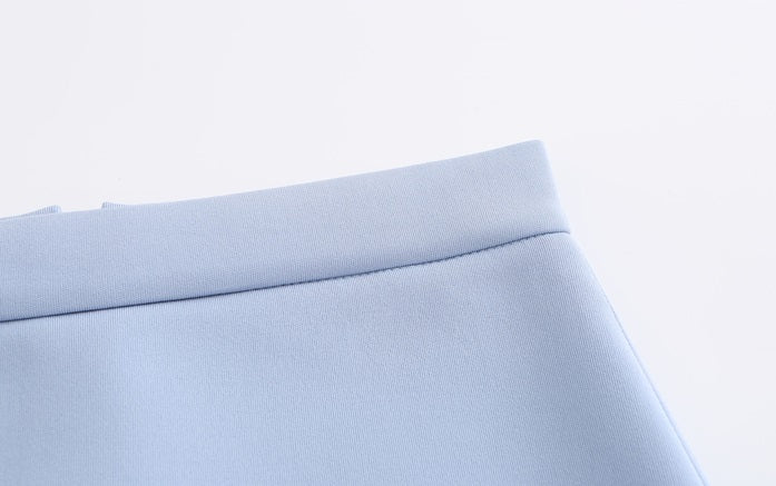 DOLLY High End Off Shoulder Peplum Tube Top Slim Fit Wedding Guest Dress-HANS