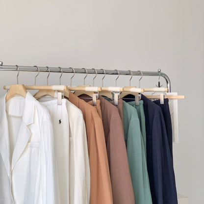 PIAOIN Premium Casual Linen Blazer Women's Versatile Straight Wide-leg Pants ALEXANDRA