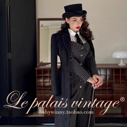 Le Palais Vintage Original languid sexy off-the-shoulder slim white shirt-BEA.