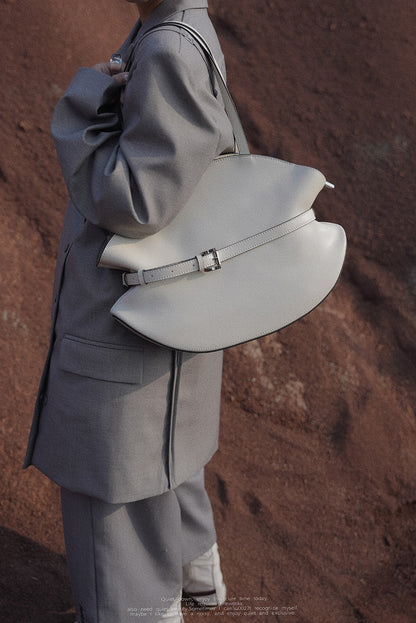 IUBALLET Sleek Shoulder Leather Bag- RUSH.