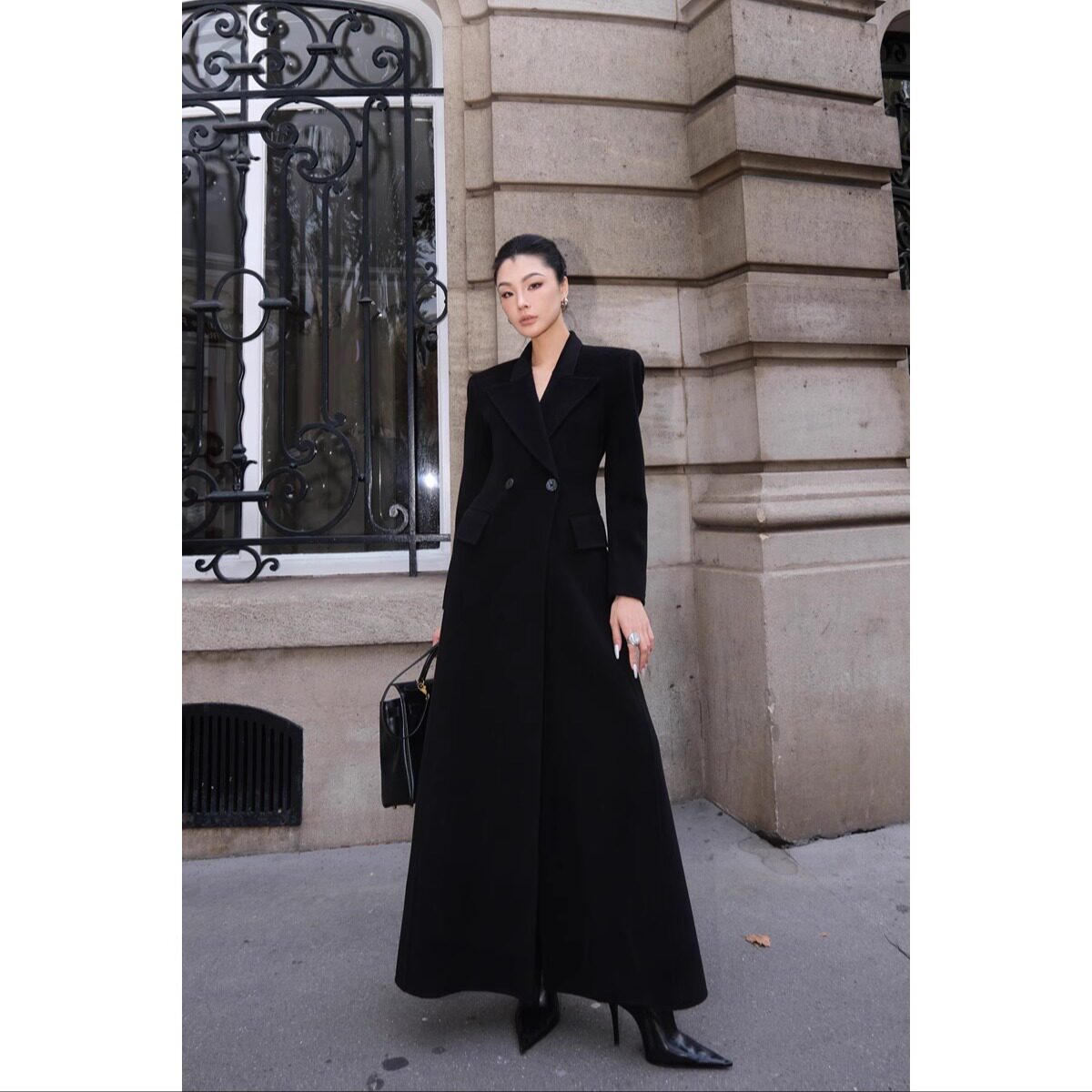 MEI SANGUAN reversible woolen coat - NELLY