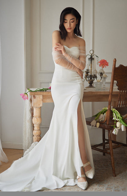 GOUDIN long-sleeved gown clothing-REMI.