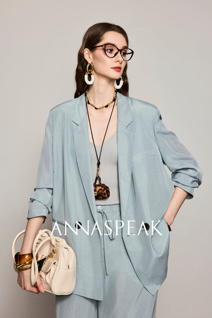 ANNASPEAK cowhide fashion pendant accessory leopard print headphone case-CHISUYA.