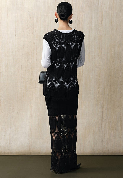 ZHUCHONGYUN white loose crew neck long-sleeved modal top-NATIE.
