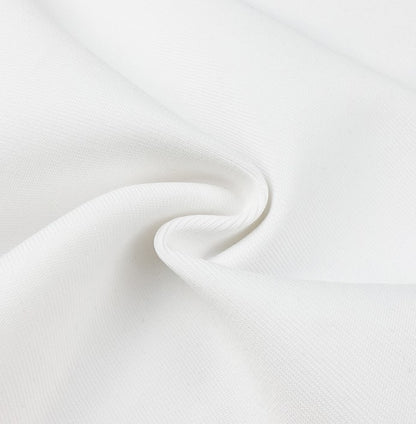 DOLLY High End V-Neck Sleeveless Halter Neck Pearl Body Hug Long Party Dress-CHARMAINE