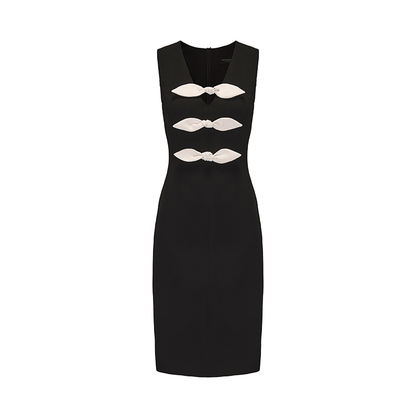 ATELIER MISS LU Spring And Summer Ribbon Waist Sleeveless Dress - ARTHUR.
