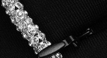 DOLLY High End Sleeveless Rhinestone Halter Neck Slim Fit Short Date Dress-