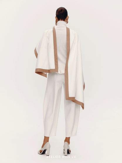 ATELIER MISS LU [After the Drama] New Artistic Scimitar Silhouette Pants - GRAT.