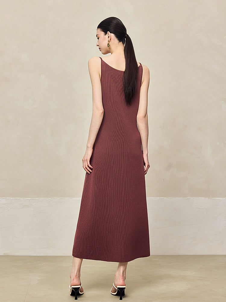 HECO Tencel Knit Soft Slip Dress - ADONIA.