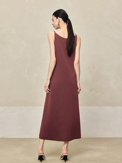 HECO Tencel Knit Soft Slip Dress - ADONIA.