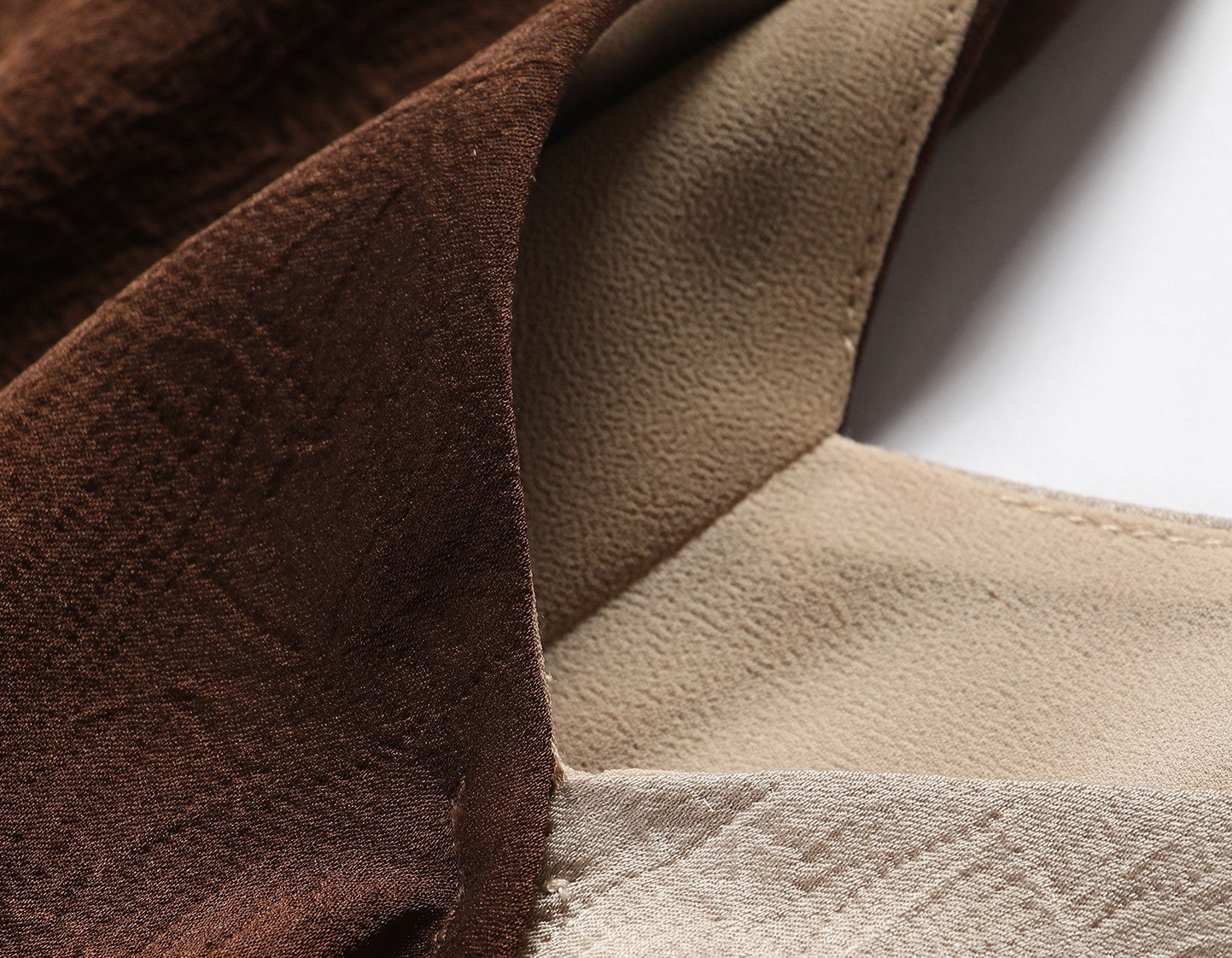 WANGXO | Satin Crossover V-Neck Dual-Wear Top -VIOLETTA.