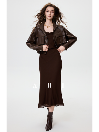 AUI Waist Mermaid Dress - CROW.