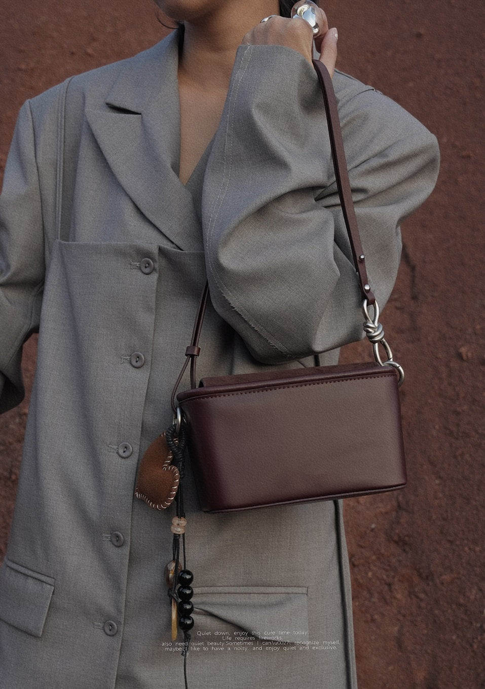 IUBALLET Retro Small Leather Box Bag - SWADE.