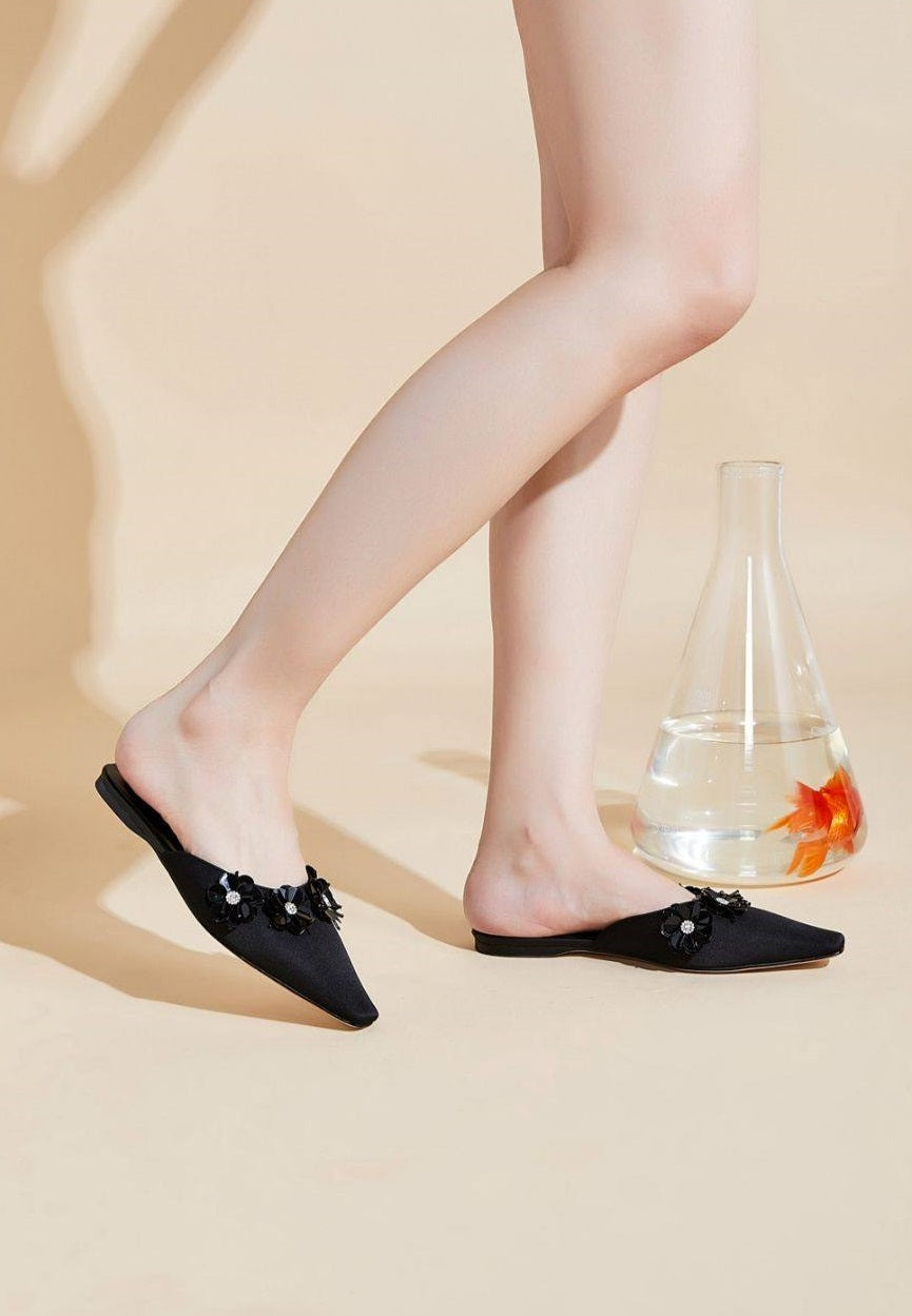 B-FEI  spring fairy beaded diamond shoes-GANDU.