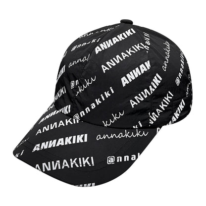 ANNAKIKI Summer Niche Designer Monogram Print Sunscreen Baseball Cap