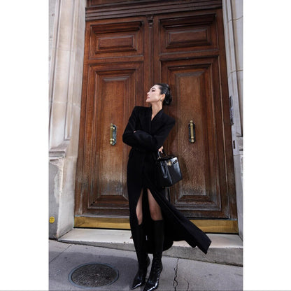 MEI SANGUAN reversible woolen coat - NELLY