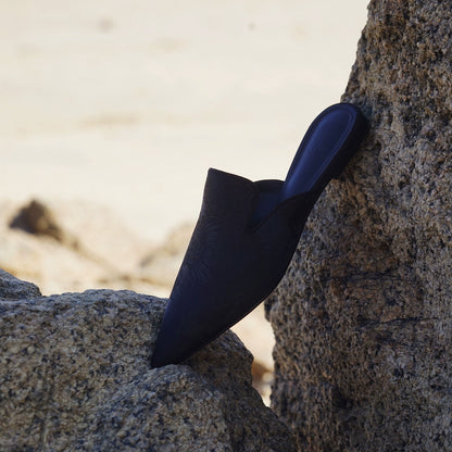 B-FEI limited edition pointed flat slippers-SHINO.