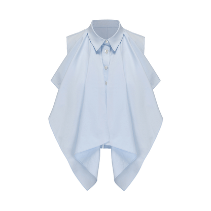 ATELIER MISS LUThree-dimensional Sleeveless Shirt - CHANNEL.