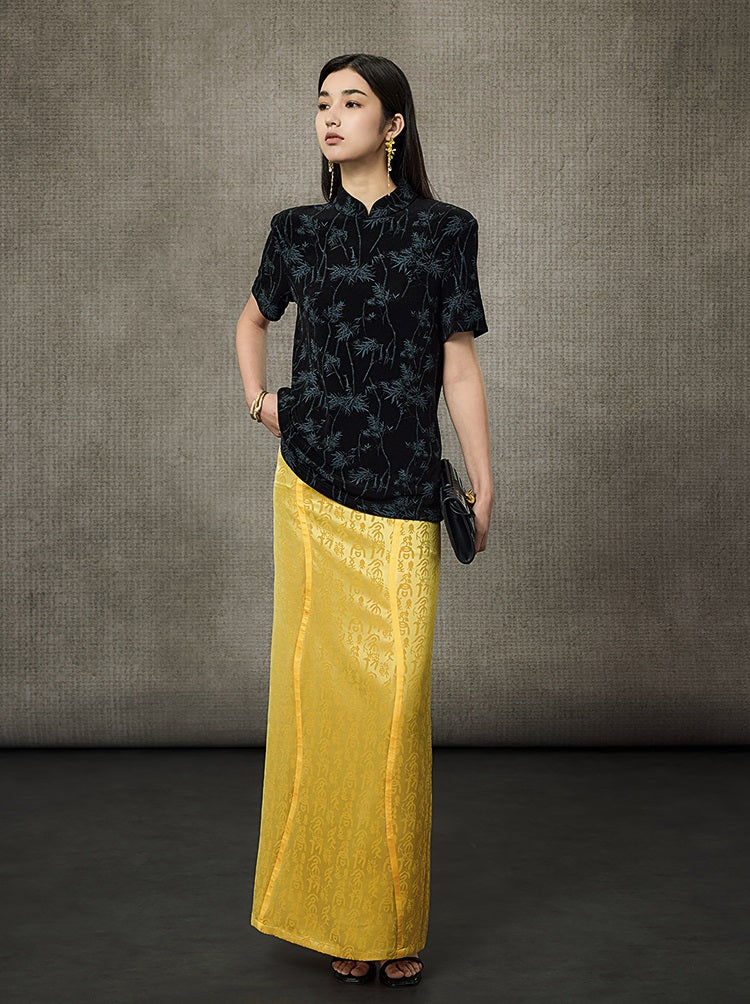 HECO Drop Neck Knitted Short Sleeve T-shirt - James.