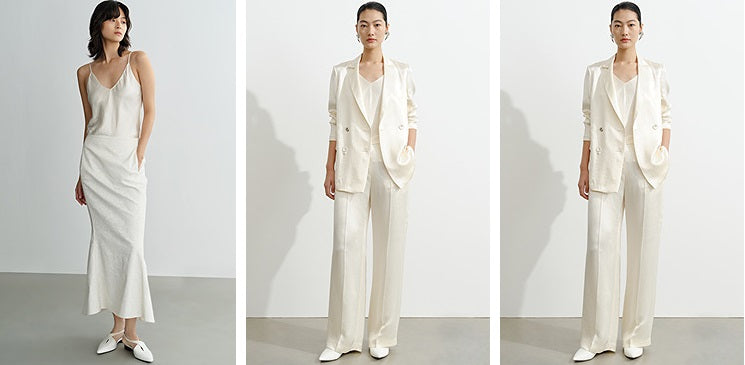 COMME MOI Lv Yan designer summer full acetate texture fashion V-neck suspenders - RICK.