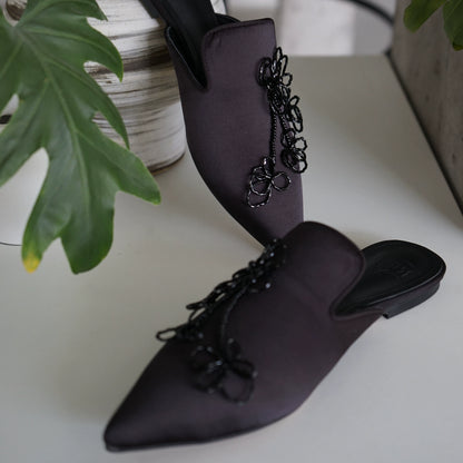 B-FEI beaded mules new Chinese style slippers-MOTO.