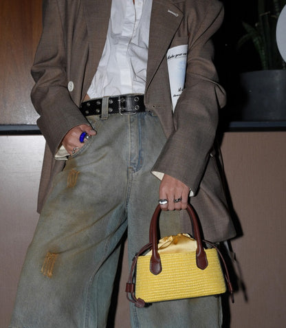 IUBALLET Elegant Woven Little Hand Bag  - PHENOM.