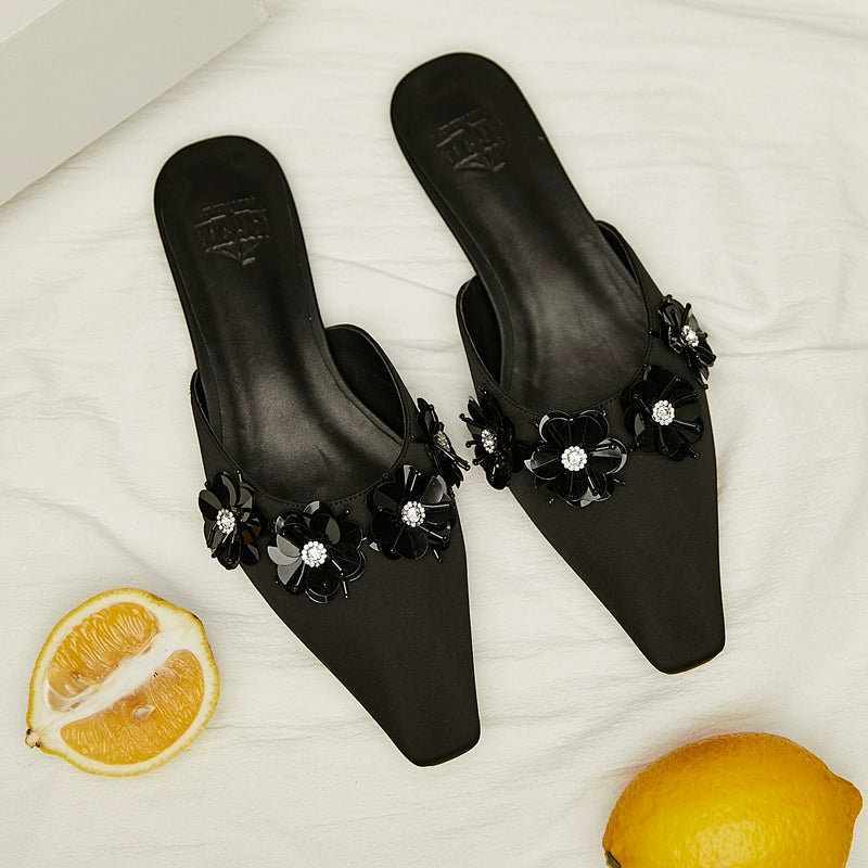 B-FEI  spring fairy beaded diamond shoes-GANDU.