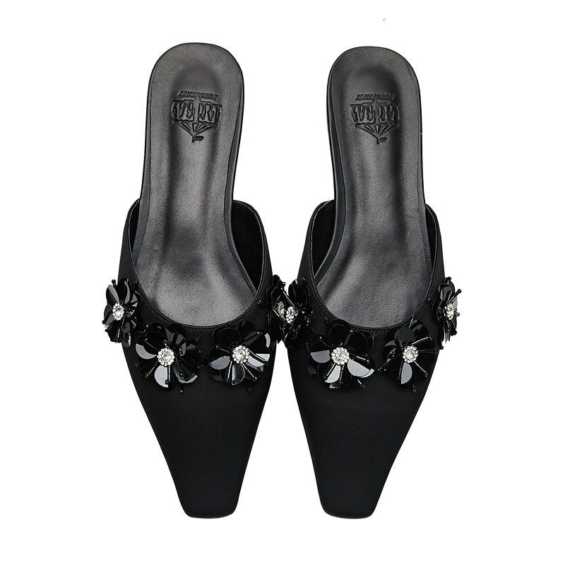B-FEI  spring fairy beaded diamond shoes-GANDU.