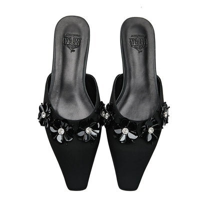 B-FEI  spring fairy beaded diamond shoes-GANDU.