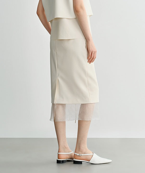 COMME MOI summer  women's fashion patchwork flower skirt - SHALOM.