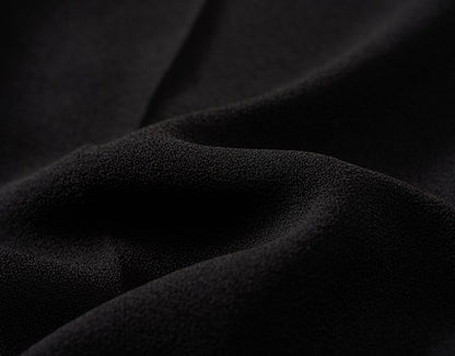 COMME MOI Lu Yan designer's new women's classic black slim acetic bell bottoms - GREAT.