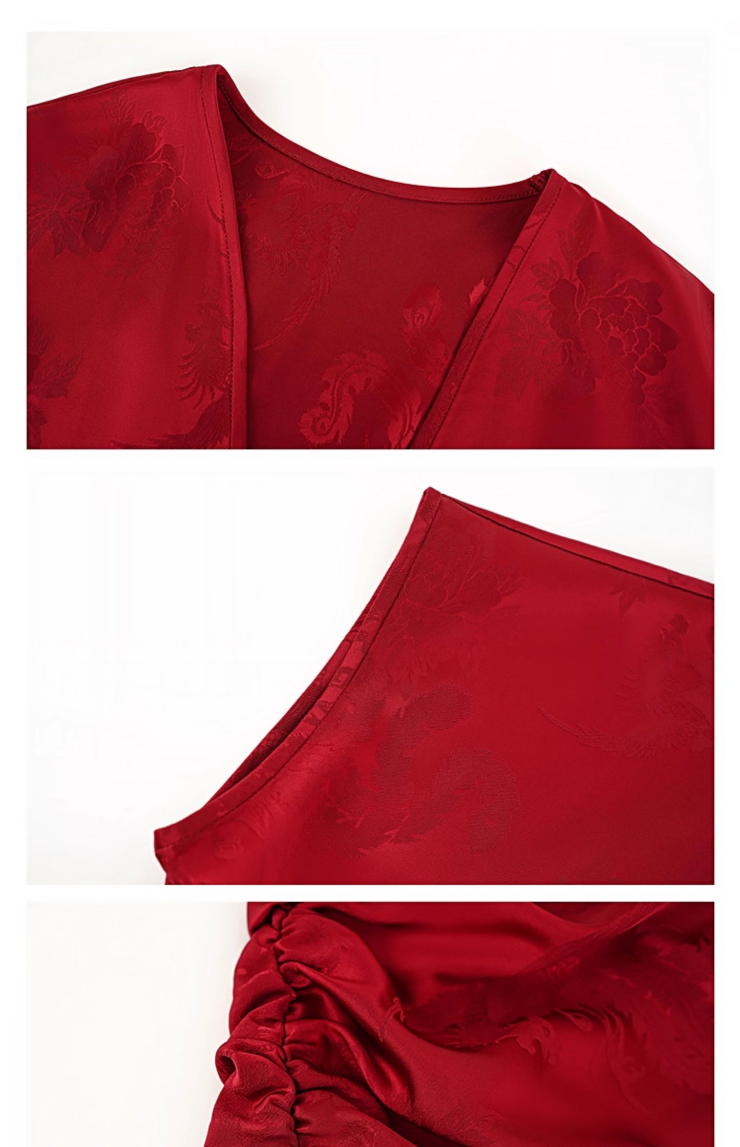 HECO Chinese style loose shirred shawl jacket summer travel sunscreen shirt - SQUAD.