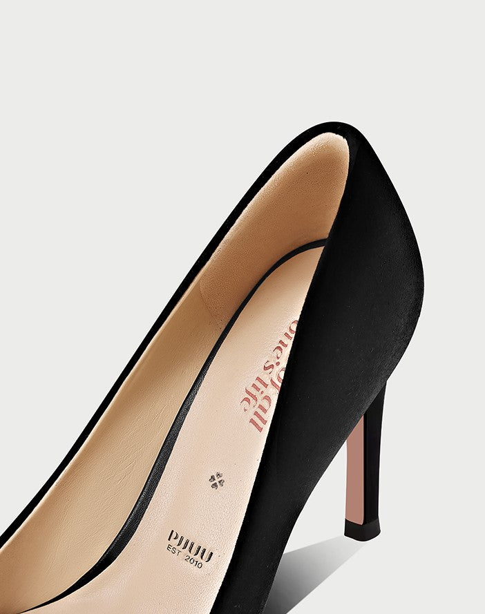 PJJUU classy high-end stiletto shoes - BLUE.