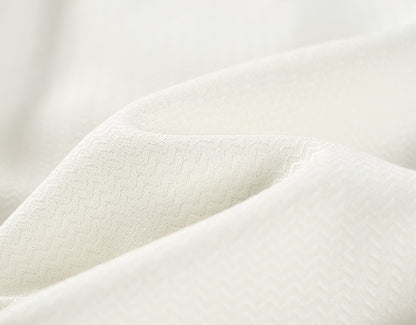 COMME MOI Lu Yan Designer's new women's commuter silk long-sleeved stand-up collar shirt - POWER.