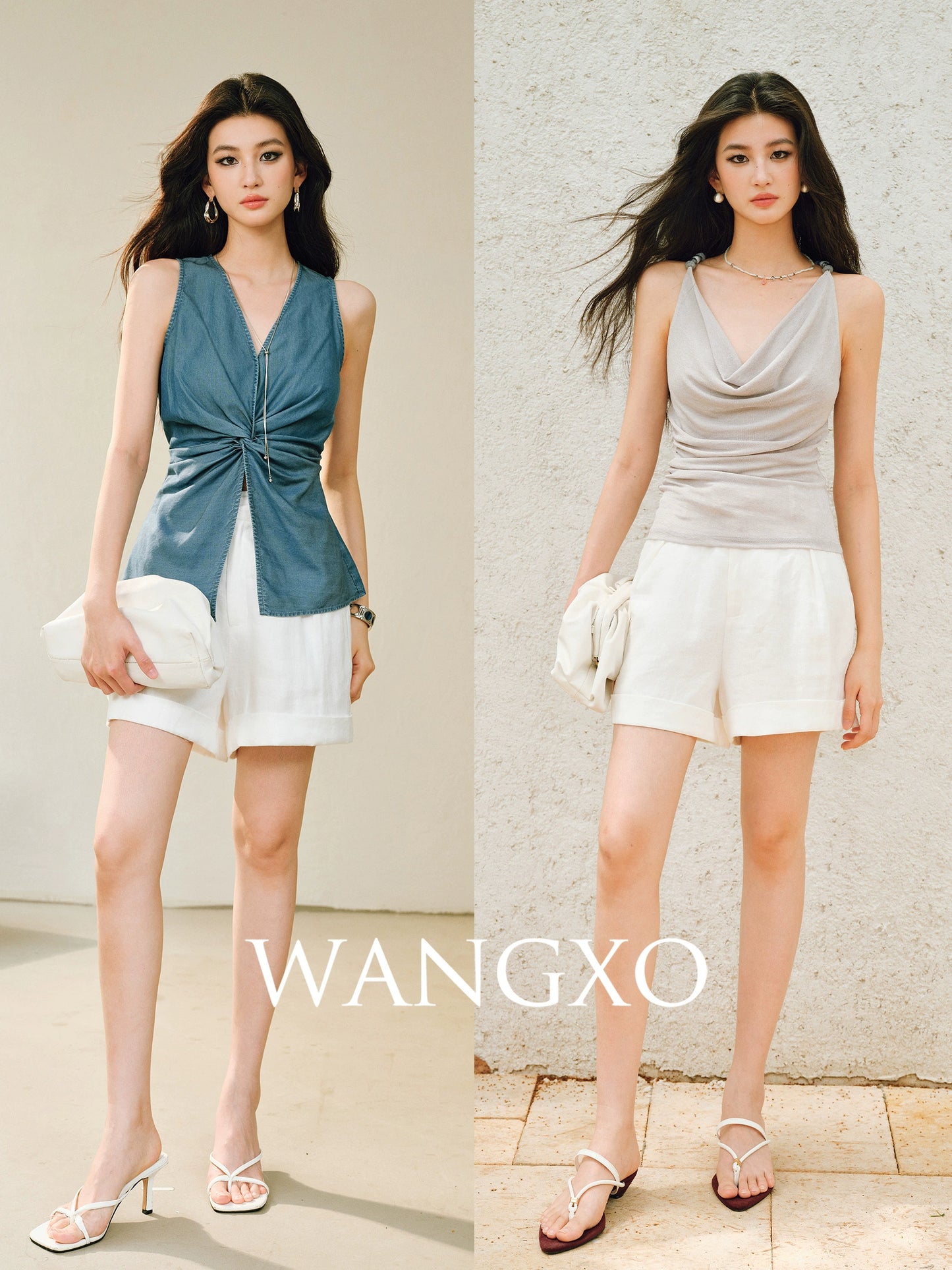 WANGXO | Pure Natural Linen Old Money Style Versatile Shorts -LUMA