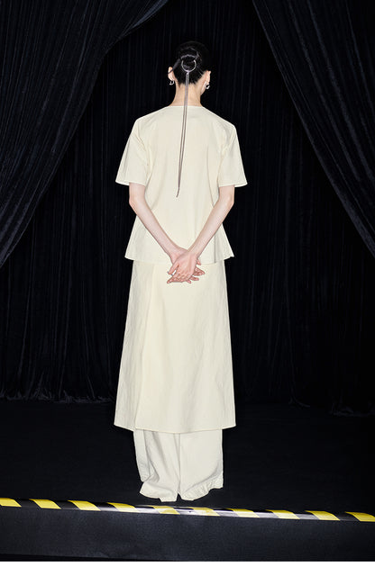 M essential Mackay designer butterfly embroidery short-sleeved top  pant skirt suit - baby.