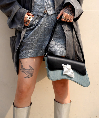 IUBALLET Style Shape Original Design Leather Women's Bag Lock Buckle  - PULL.