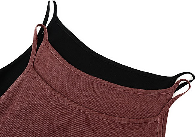 HECO Tencel Knit Soft Slip Dress - ADONIA.