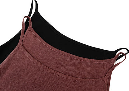 HECO Tencel Knit Soft Slip Dress - ADONIA.