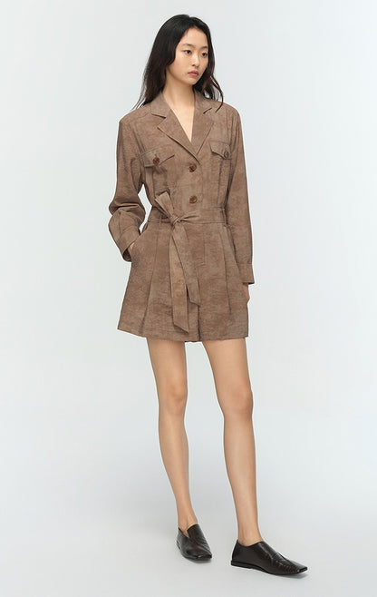 COMME MOI  women's retro high-waisted cargo shorts - LEVI.