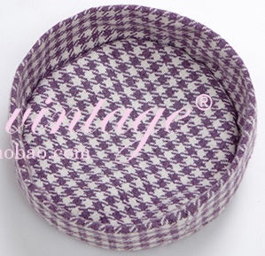 Le Palais Vintage Elegant Taro Purple Woolen Crop Coat Slim Fit Suit - Clove.