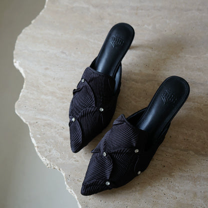 B-FEI Classical comfortable Flat pointed toe women's shoes-SUE.